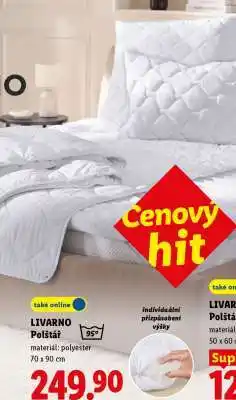 Lidl LIVARNO Polštář nabídka