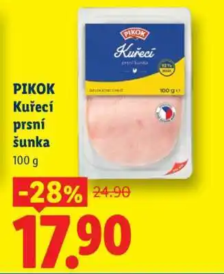 PIKOK KUŘECÍ PRSNÍ ŠUNKA