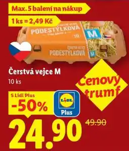 Lidl Čerstvá vejce M nabídka
