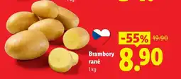 Lidl Brambory rané nabídka