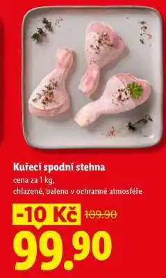 Lidl Kuřecí spodní stehna nabídka
