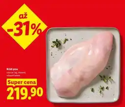 Lidl Krůtí prsa nabídka