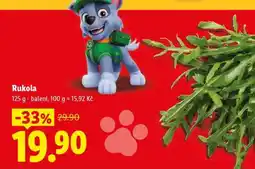 Lidl RUKOLA nabídka