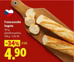 Lidl Francouzská bageta nabídka