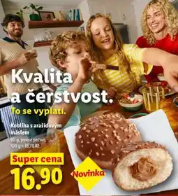 Lidl Kobliha s arašídovým máslem nabídka