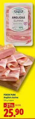 Lidl Pikok Pure Anglická Slanina nabídka