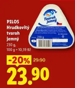 Lidl PILOS Hrudkovitý tvaroh jemný nabídka