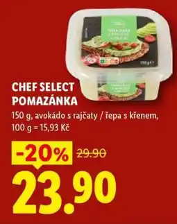 Lidl CHEF SELECT POMAZÁNKA nabídka