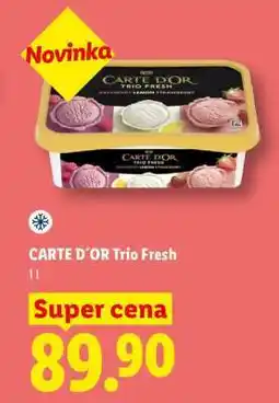 Lidl CARTE D’OR Trio Fresh nabídka