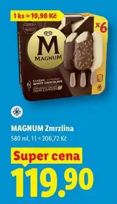 Lidl Magnum zmrzlina nabídka
