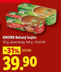 Lidl Knorr Bohatý bujon nabídka