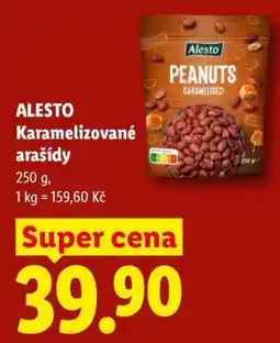 Lidl ALESTO Karamelizované arašídy nabídka