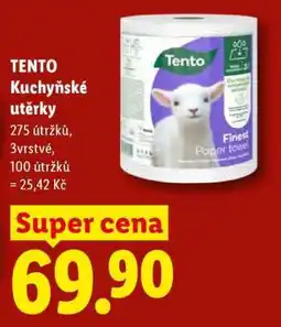 Lidl Tento kuchyňské utěrky nabídka