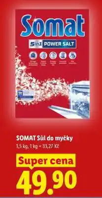 Lidl Somat sůl do myčky nabídka
