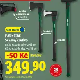 Lidl PARKSIDE Sekera/kladivo nabídka