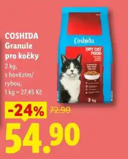 Lidl Coshida Granule pro kočky nabídka
