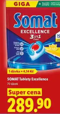 Lidl Somat Tablety Excellence nabídka