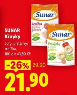 Lidl Sunar křupky nabídka
