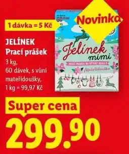 Lidl Jelínek prací prášek nabídka