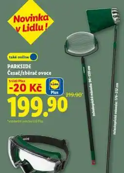 Lidl PARKSIDE Česač/sběrač ovoce nabídka
