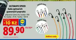 Lidl Ultimate Speed Sada upínacích gumových popruhů nabídka