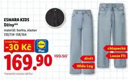 Lidl ESMARA KIDS Džíny nabídka