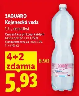 Lidl SAGUARO Kojenecká voda nabídka