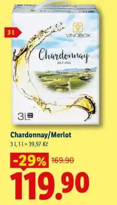 Lidl CHARDONNAY / MERLOT nabídka