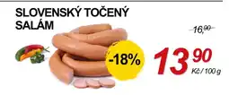ZEMAN Slovenský točený salám nabídka