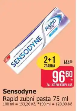 Teta Sensodyne nabídka