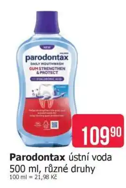 Teta Parodontax ústní voda nabídka