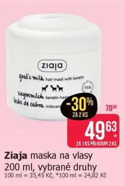 Teta ZIAJA Maska na vlasy nabídka