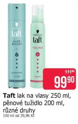 Teta Taft lak na vlasy 250 ml pěnové tužidlo 200 ml nabídka
