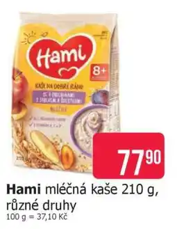 Teta Hami mléčná kaše 210 g nabídka