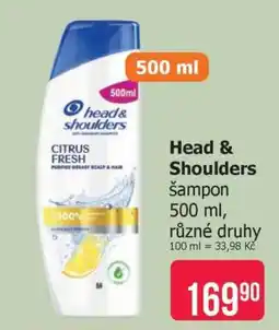 Teta Head & Shoulders nabídka