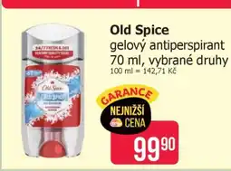 Teta Old Spice gelový antiperspirant nabídka