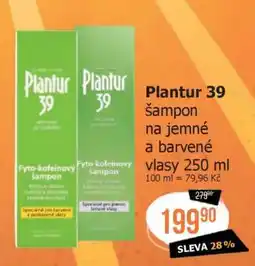 Teta Plantur 39 šampon na jemné a barvené vlasy 250 ml nabídka