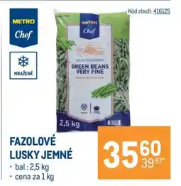Makro Fazolové lusky jemné nabídka