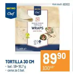 Makro TORTILLA 30 CM nabídka