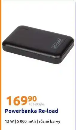 Action Powerbanka Re-load nabídka
