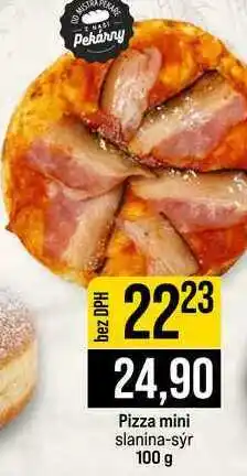 Jip Pizza mini slanina-sýr nabídka