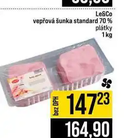 Jip Le&Co vepřová šunka standard 70% plátky nabídka