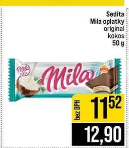 Jip Sedita Mila oplatky original kokos nabídka