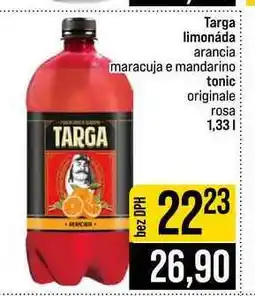 Jip Targa limonáda arancia maracuja e mandarino tonic originale rosa nabídka