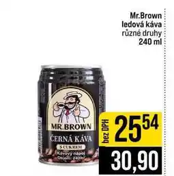 Jip Mr.Brown ledová káva různé druhy nabídka
