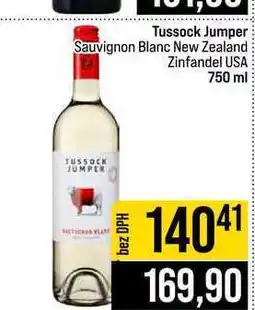 Jip Tussock Jumper Sauvignon Blanc New Zealand Zinfandel USA nabídka