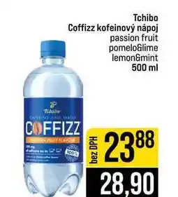 Jip Tchibo Coffizz kofeinový nápoj passion fruit pomelo lime lemon&mint nabídka