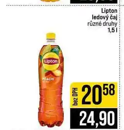 Jip Lipton ledový čaj různé druhy nabídka