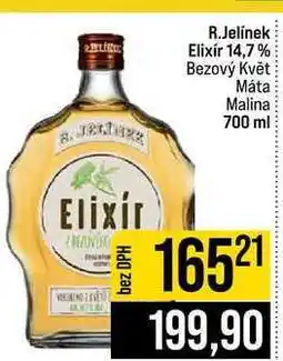 Jip R.Jelínek Elixír 14,7% Bezový Květ Máta Malina nabídka