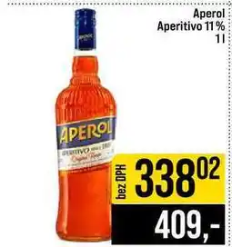 Jip Aperol Aperitivo 11% nabídka